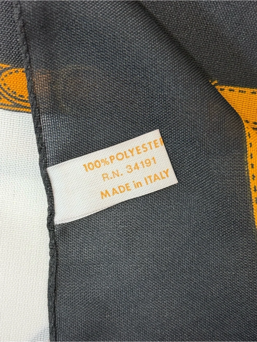 Polyester Equestrian Detailed Scarf Lot of Five